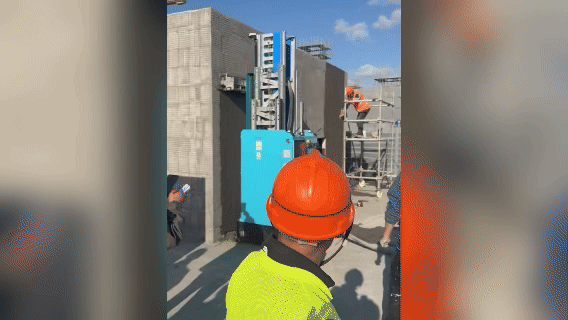 “上海建工杯”建筑機器人實戰應用競賽 蔚建建筑機器人獨攬抹灰、噴涂金獎(圖5)