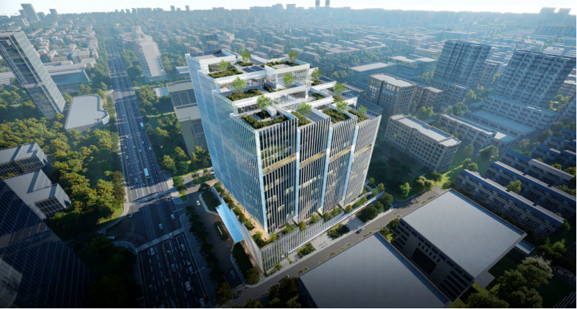 【項目案例】蔚建抹灰機器人、噴涂機器人參與承接上海建工米哈游新總部建設項目
