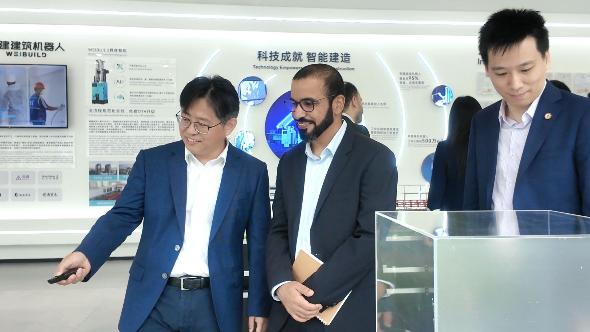 歡迎Modon Holding阿聯酋代表團到訪上海蔚建科技，共探建筑機器人區域合作新機遇！(圖5)