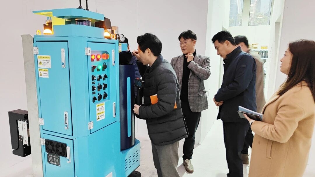 歡迎韓國(guó)納路考察蔚建科技，共同探索涂料與智能施工融合新路徑(圖3)
